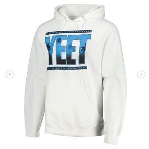 WWE Authentic Jey Uso YEET Cotton Hoodie - White - 3XL - Pristine!